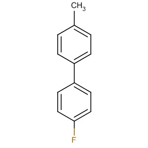 Structure of 1,1'-Biphenyl, 4-fluoro-4'-methyl-