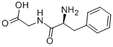 Structure of H-PHE-GLY-OH