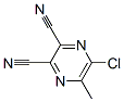 5-Chloro-6-methyl-2,3-pyrazinedicarbonitrile结构式