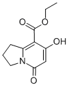 Structure of ethyl 7-hydroxy-5-oxo-1,2,3,5-tetrahydroindolizine-8-carboxylate