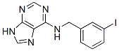 Structure of 9H-Purin-6-amine, N-[(3-iodophenyl)methyl]-