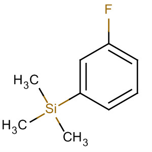 Silane, (3-fluorophenyl)trimethyl-结构式