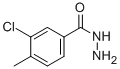 3-氯-4-甲基-苯甲酰肼结构式