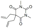 1,3-Dimethyl-5,5-di(2-propenyl)pyrimidine-2,4,6(1H,3H,5H)-trione结构式
