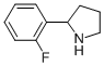 Structure of 2-(2-Fluorophenyl)pyrrolidine