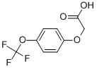 Structure of 4-(TRIFLUOROMETHOXY)PHENOXYACETIC ACID