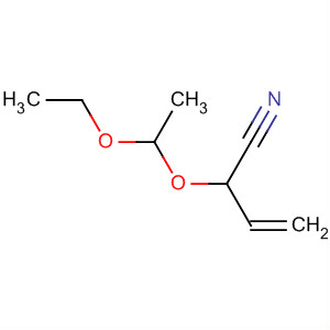 3-Butenenitrile, 2-(1-ethoxyethoxy)-结构式