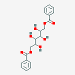 (6-benzoyloxy-2,3,4,5-tetrahydroxyhexyl) Benzoate结构式