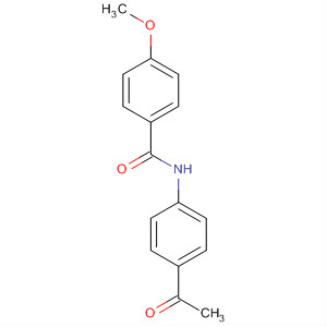 Structure of Benzamide, N-(4-acetylphenyl)-4-methoxy-