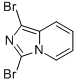 Structure of 1,3-DIBROMO-IMIDAZO[1,5-A]PYRIDINE