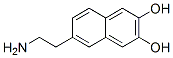 Structure of 2,3-Naphthalenediol,6-(2-aminoethyl)-