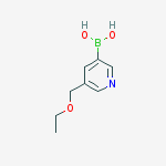 Structure of 5-(ETHOXYMETHYL)-3-PYRIDINYL BORONIC ACID