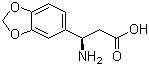 Structure of (R)-3-AMINO-3-(3,4-METHYLENEDIOXYPHENYL)PROPIONIC ACID
