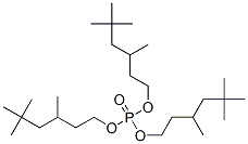 tris(3,5,5-trimethylhexyl) phosphate结构式