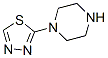Structure of 1-(1,3,4-THIADIAZOL-2-YL)PIPERAZINE