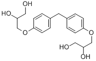 Structure of BISPHENOL F BIS(2,3-DIHYDROXYPROPYL) ETHER
