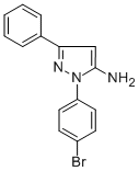 5-氨基-1-(4-溴苯基)-3-苯基-1H-吡唑结构式