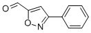 Structure of 3-Phenylisoxazole-5-carboxaldehyde 97%