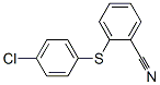2-[(4-chlorophenyl)thio]benzonitrile结构式