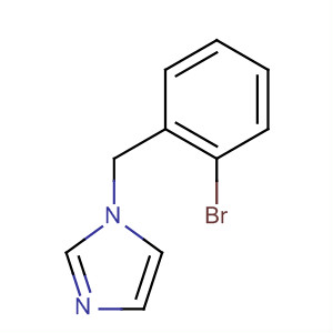 Structure of 1-(2-Bromobenzyl)-1H-imidazole