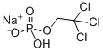 sodium 2,2,2-trichloroethyl hydrogen phosphate结构式
