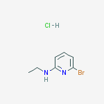 Structure of 6-Bromo-2-ethylaminopyridine hydrochloride
