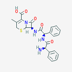 D-Phenylglycyl Cephalexin结构式