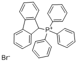 Structure of (9-FLUORENYL)TRIPHENYLPHOSPHONIUM BROMIDE