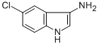 Structure of 3-AMINO-5-CHLOROINDOLE