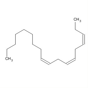 Structure of 3,6,9-Octadecatriene, (Z,Z,Z)-