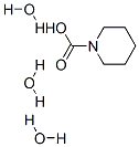 Structure of Pipemidic acid trihydrate