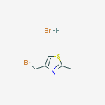 Structure of 4-(Bromomethyl)-2-methylthiazole hydrobromide