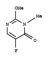 Structure of 4(3H)-Pyrimidinone,5-fluoro-2-methoxy-3-methyl-