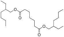 Structure of heptanedioic acid, bis(2-ethylhexyl) ester