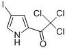 4-IODO-2-(TRICHLOROACETYL)PYRROLE结构式