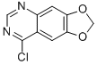 Structure of 4-Chloro-6,7-methylenedioxyquinazoline