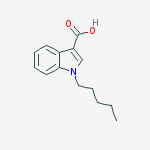 Structure of PB-22 3-carboxyindole metabolite