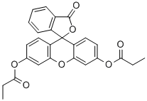 FLUORESCEIN DIPROPIONATE结构式