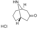 Structure of 9-Azabicyclo(3.3.1)nonan-3-one Hydrochloride