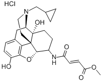 Structure of BETA-FUNALTREXAMINE HYDROCHLORIDE