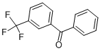 Structure of 3-(trifluoromethyl)benzophenone