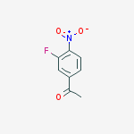 Structure of 1-(3-fluoro-4-nitrophenyl)ethanone