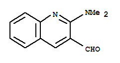 Structure of 2-DIMETHYLAMINO-QUINOLINE-3-CARBALDEHYDE