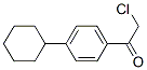 Structure of 2-CHLORO-1-(4-CYCLOHEXYL-PHENYL)-ETHANONE