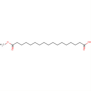 Heptadecanedioic acid, monomethyl ester结构式