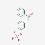 Structure of 4'-(trifluoromethoxy)biphenyl-2-carbaldehyde