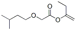 Structure of buten-2-yl (3-methylbutoxy)acetate