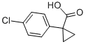 Structure of 1-(4-CHLOROPHENYL)-1-CYCLOPROPANECARBOXYLIC ACID