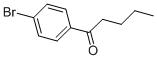 Chemical structure of 4-BROMOVALEROPHENONE