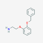 Structure of 2-(2-BENZYLOXYPHENOXY)ETHYLAMINE